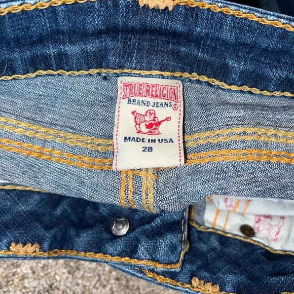 Excellent condition True Religion Billy QT Bootcut Jeans in Size 28 - Picture 4 of 5